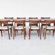 Henning Kjaernulf model 62 dining table teak Soro Stolefabrik Denmark 1958