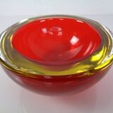 Large Formia Murano Glass Bowl by Mian Giulano, Italy, 1960s