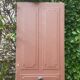 Old exterior entrance door solid H225xW86cm solid wood