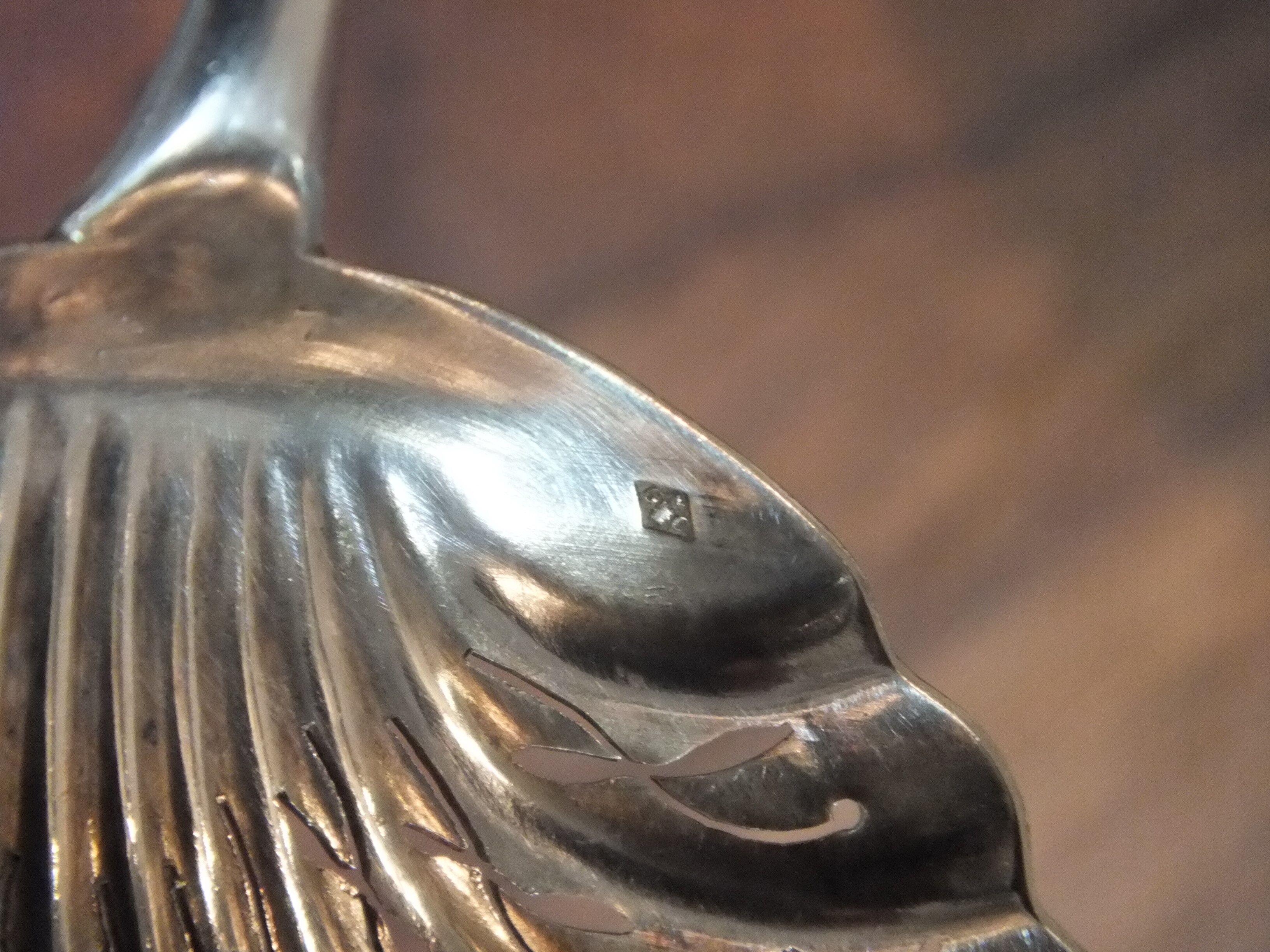 Solid silver sprinkler Minerva Louis XV style