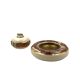 Tommaso Barbi, smoking set, B ceramiche italy 1970
