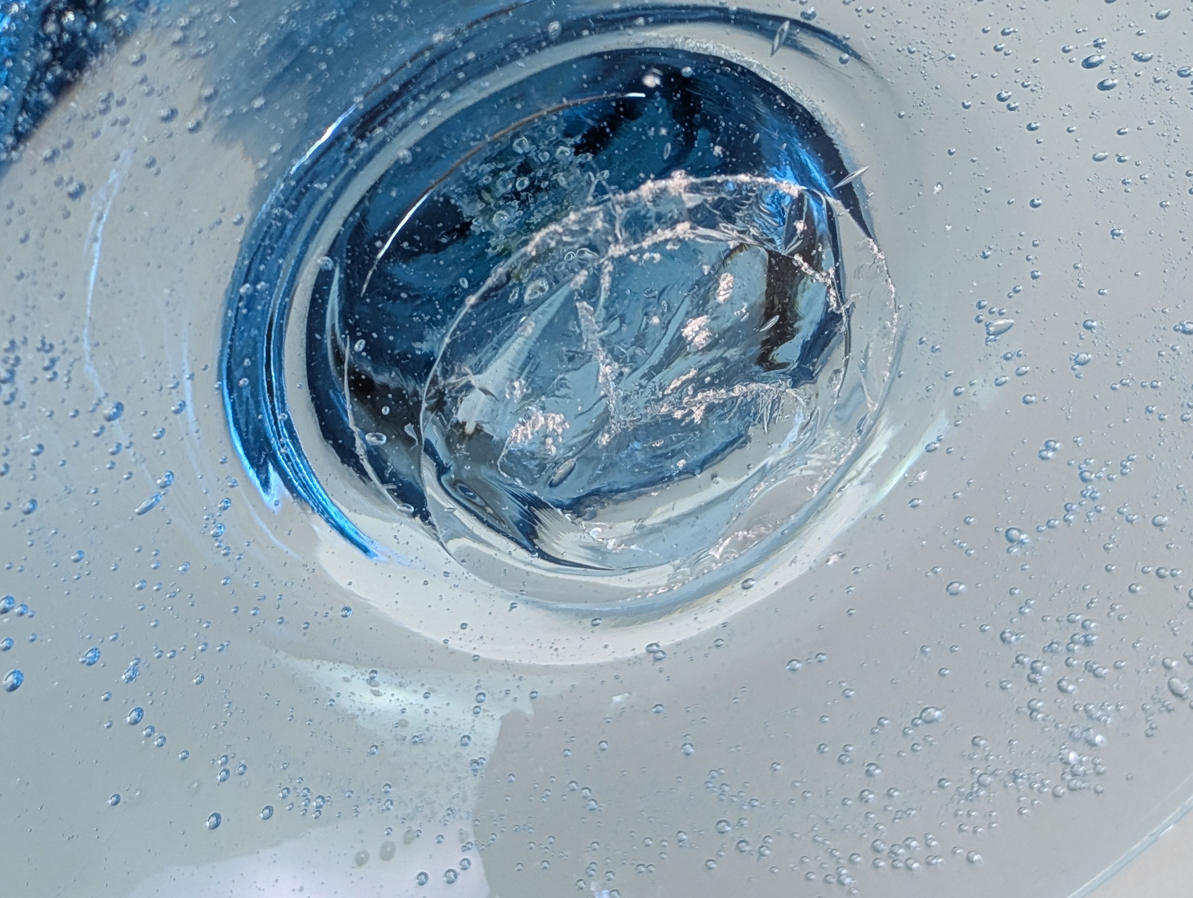 Blown glass cup