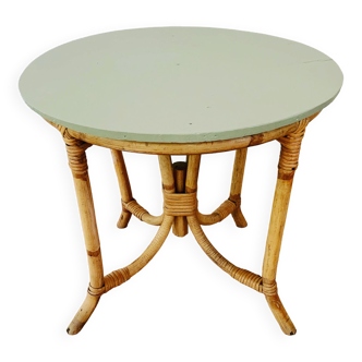 Rattan coffee table