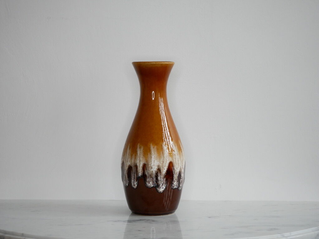 Vase Bay West Germany 7025 Camel