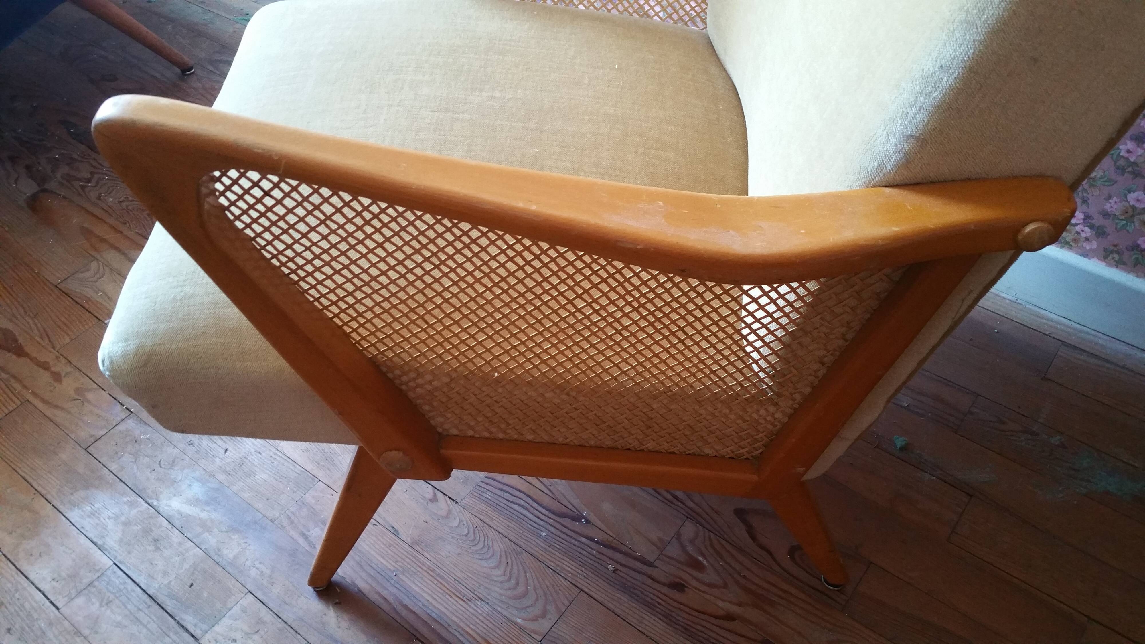Scandinavian Danish cocktail chair 50 60s