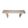 Natural old solid wood bench 120 cm
