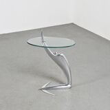 "Arcadia-Swing" side table, Pierangelo Caramia, 1987