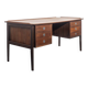 Bureau scandinave, teck, vintage, restauré