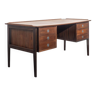 Scandinavian desk, teak, vintage, restored