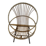 Rattan armchair