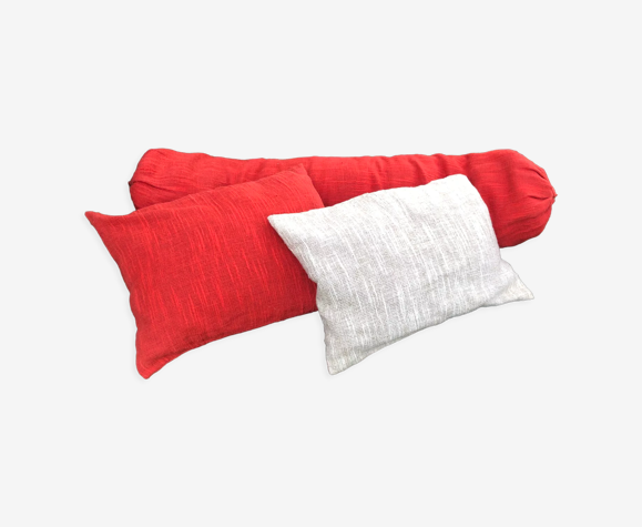 Coussins coton brut