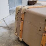 Old suitcase travel trunk early 1900s