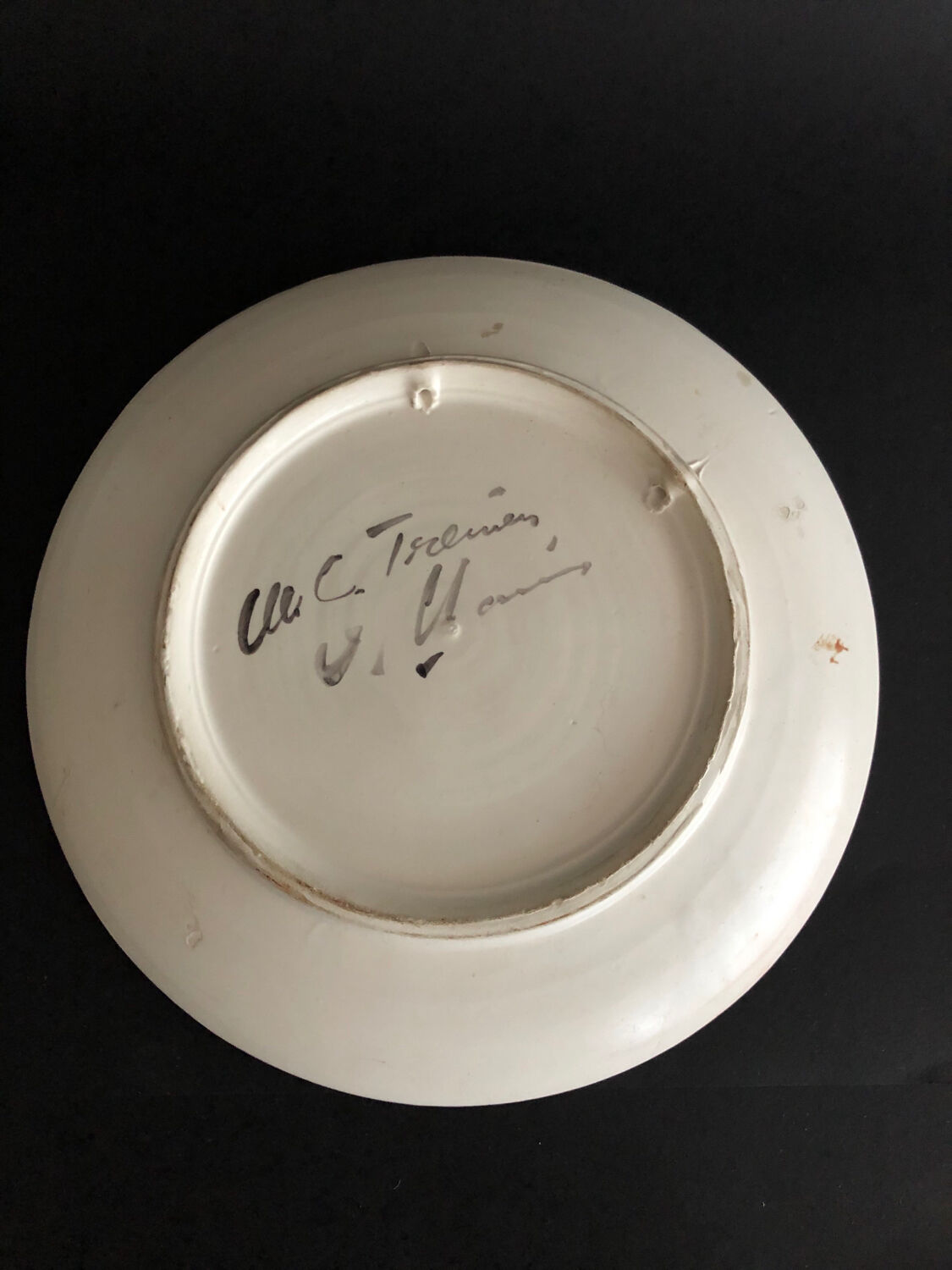 Vallauris decorative plate