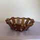 Teak fruit basket
