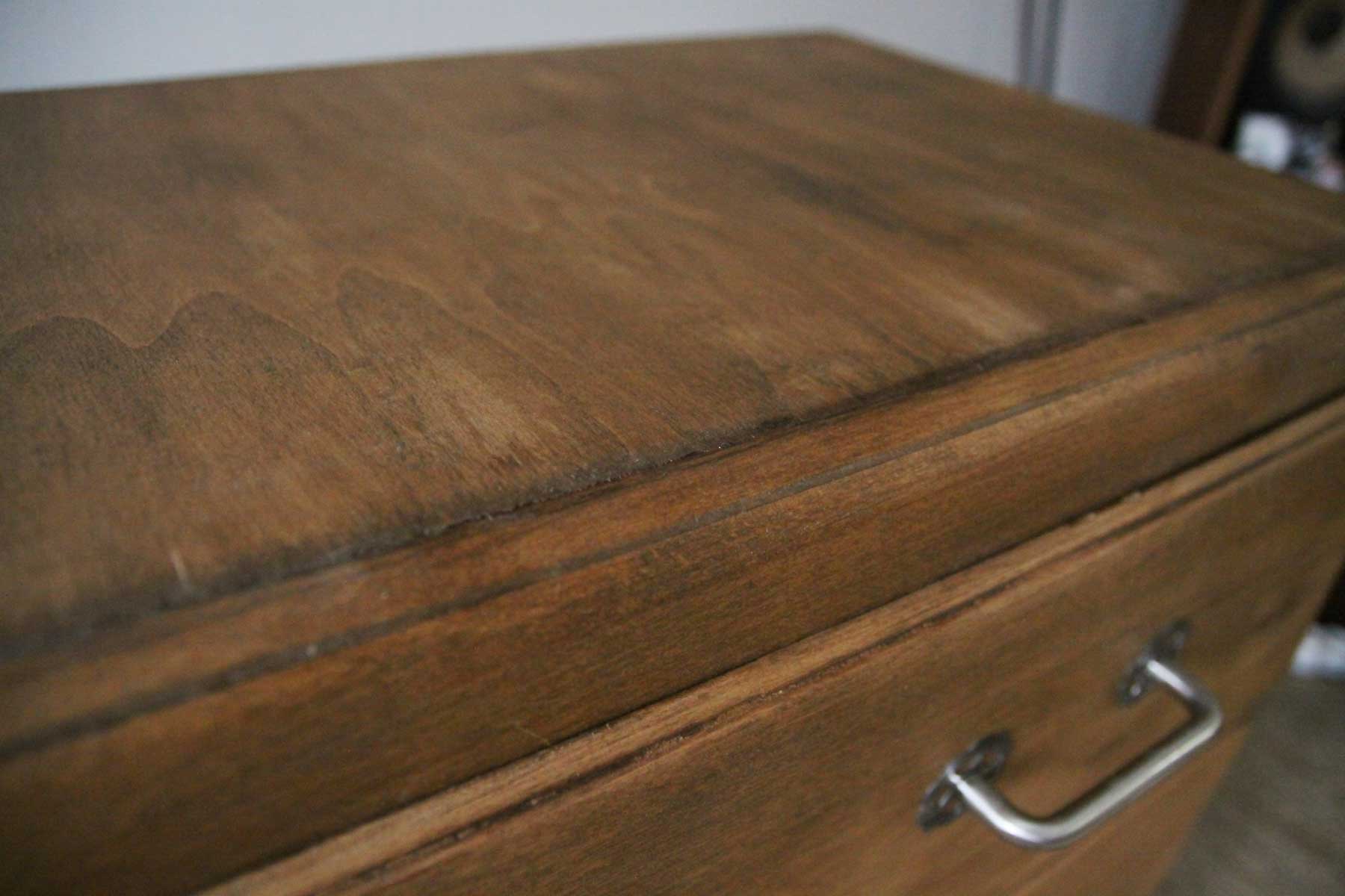 Commode art déco en bois