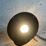 Black “Luna” lamp by Rinaldo Cutini