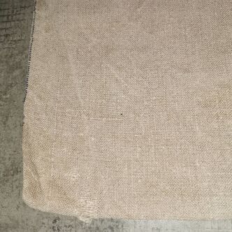 General cash transport bag in hemp from the 1950s