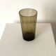 Smoked glass vase from the 70s