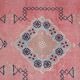 Vintage Turkish hallway rug 139x361 cm