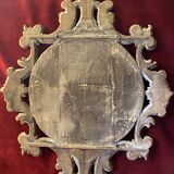 Miroir Napoléon III en bois sculpté