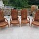 Set of 4 Voltaire armchairs