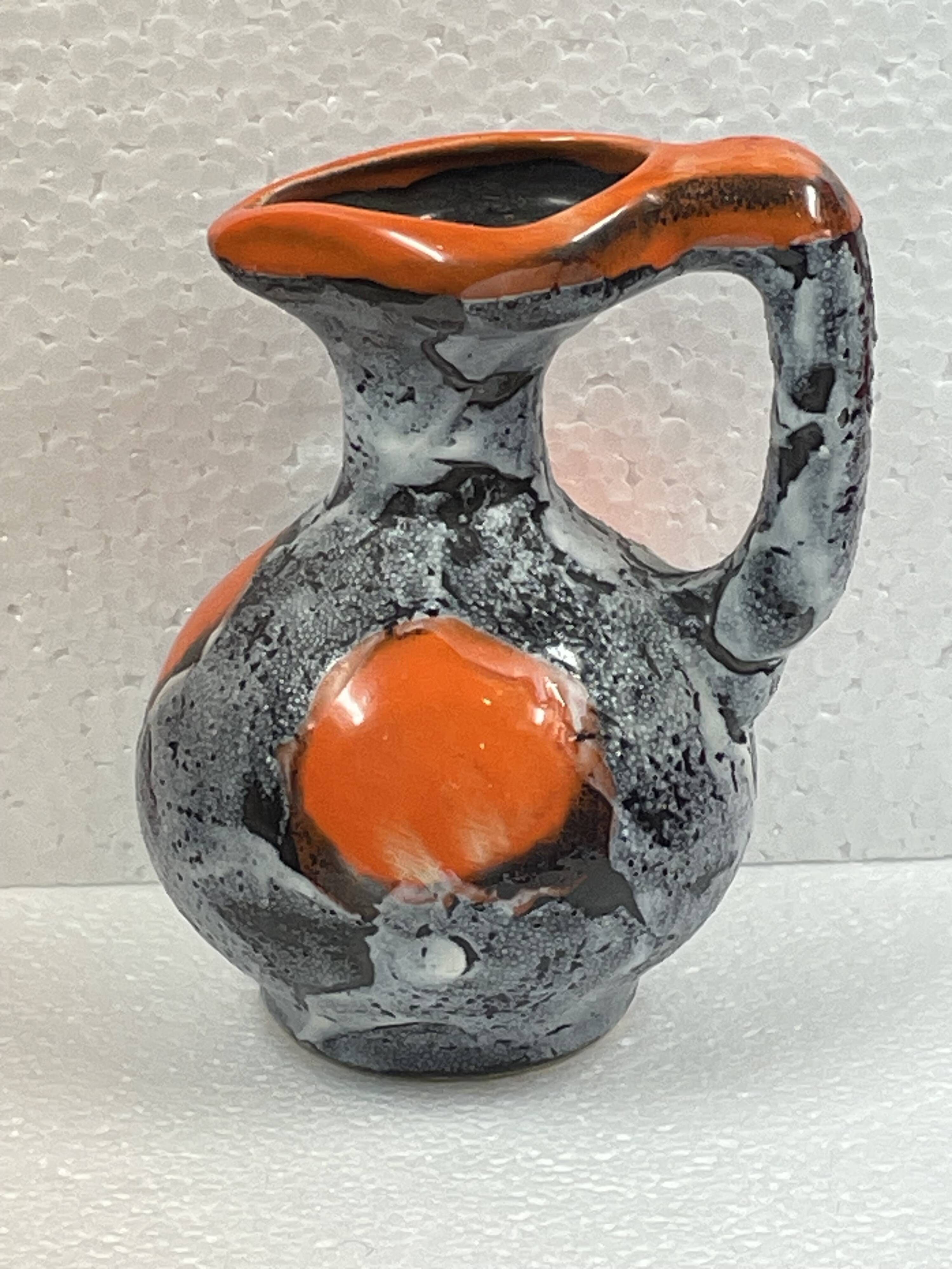 Vintage ceramic, milk jug, glacier enamels