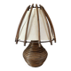 Lampe en rotin Louis Sognot