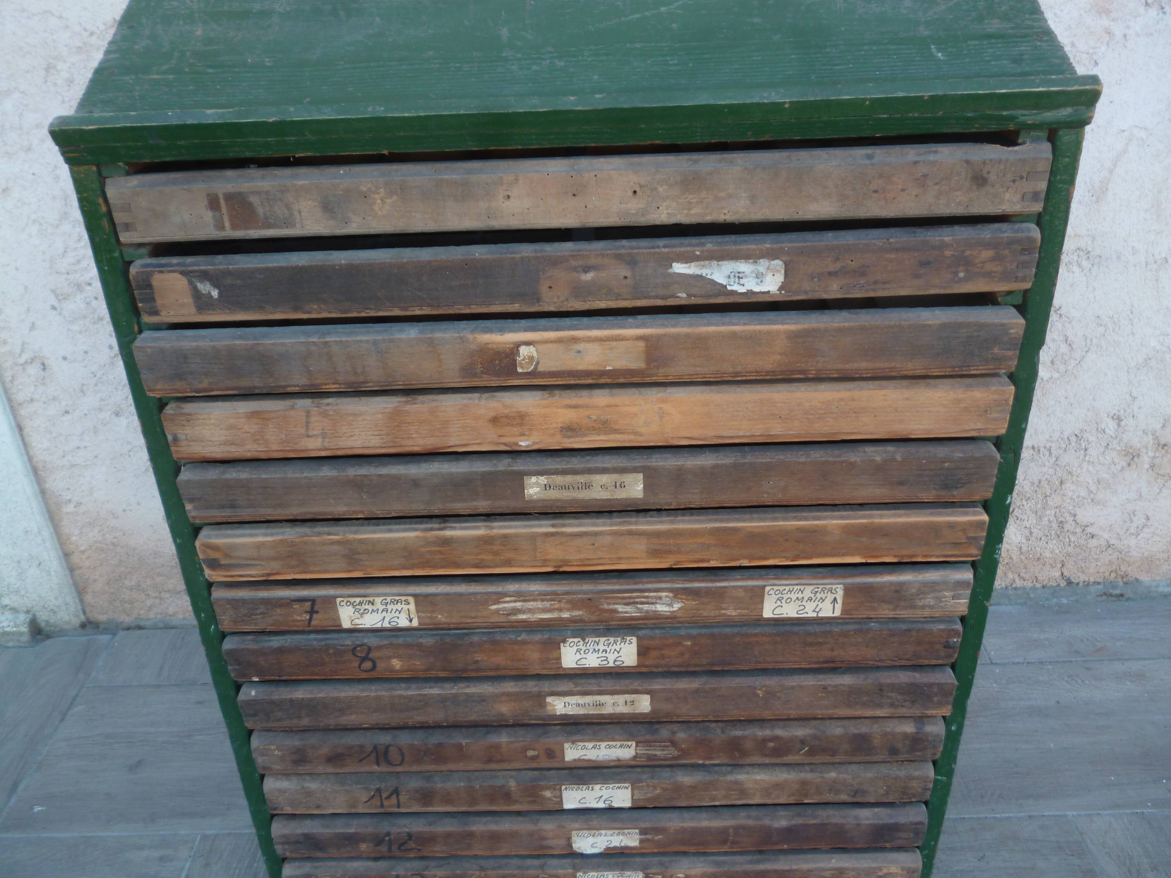 Furniture for printing trades