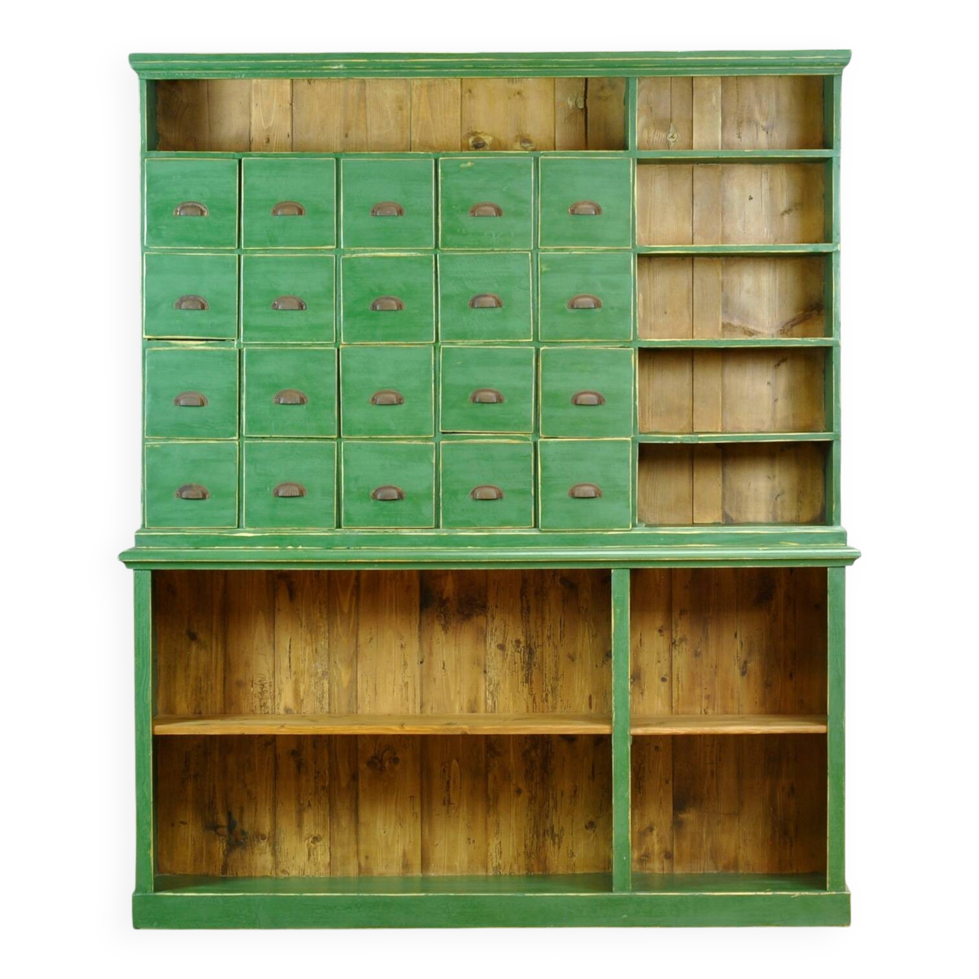 Large pine cabinet, circa 1930