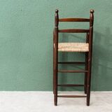 Children's high chair, straw