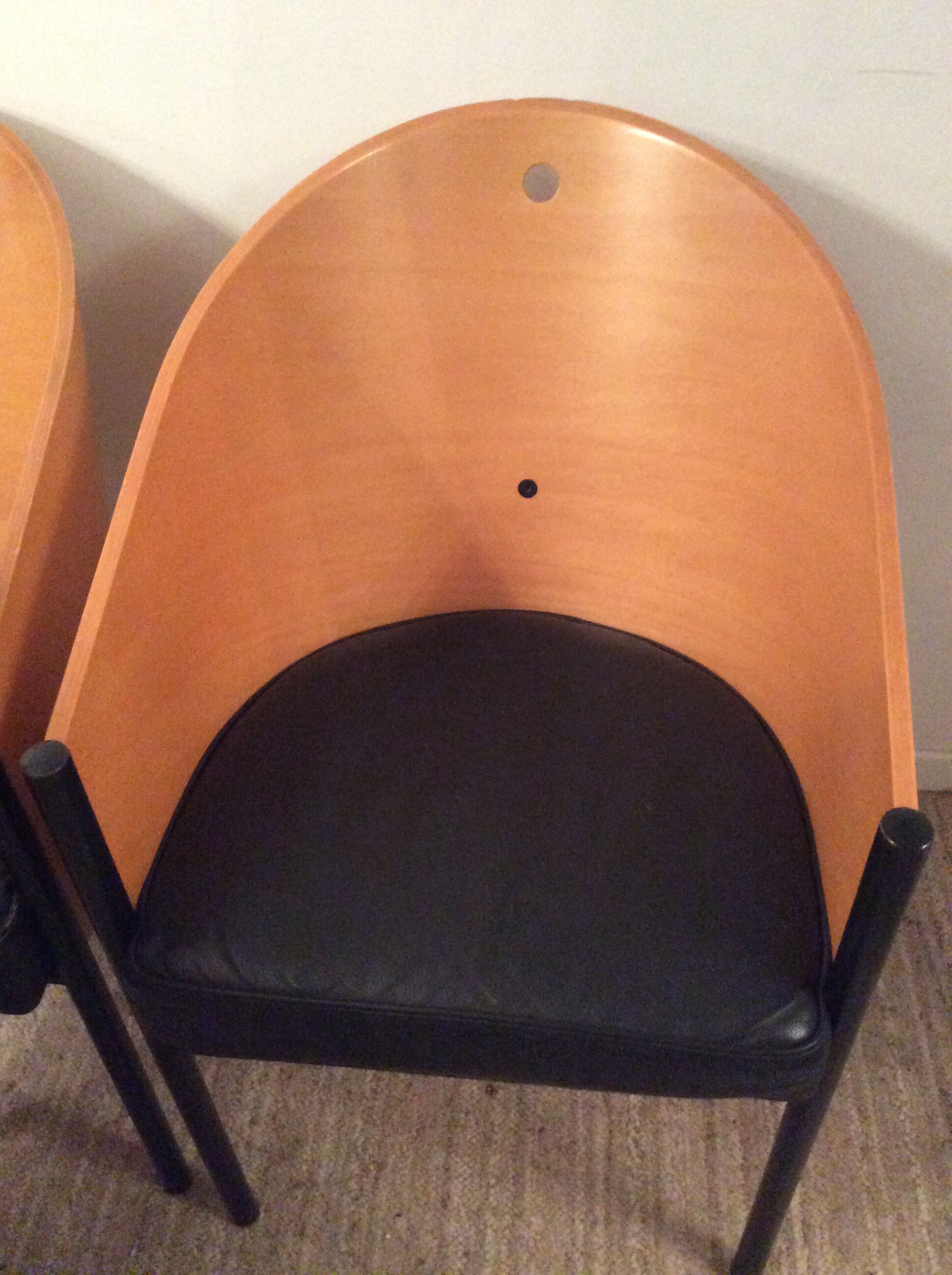 Série de 6 chaises Costes par Philippe Starck