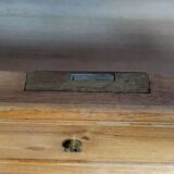 Napoleon III period secretary in a faux walnut chest of drawers