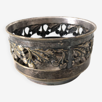 Old openwork metal cup