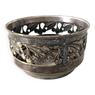 Old openwork metal cup