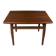 Grete Jalk teak side table or coffee table Glostrup Møbelfabrik Denmark
