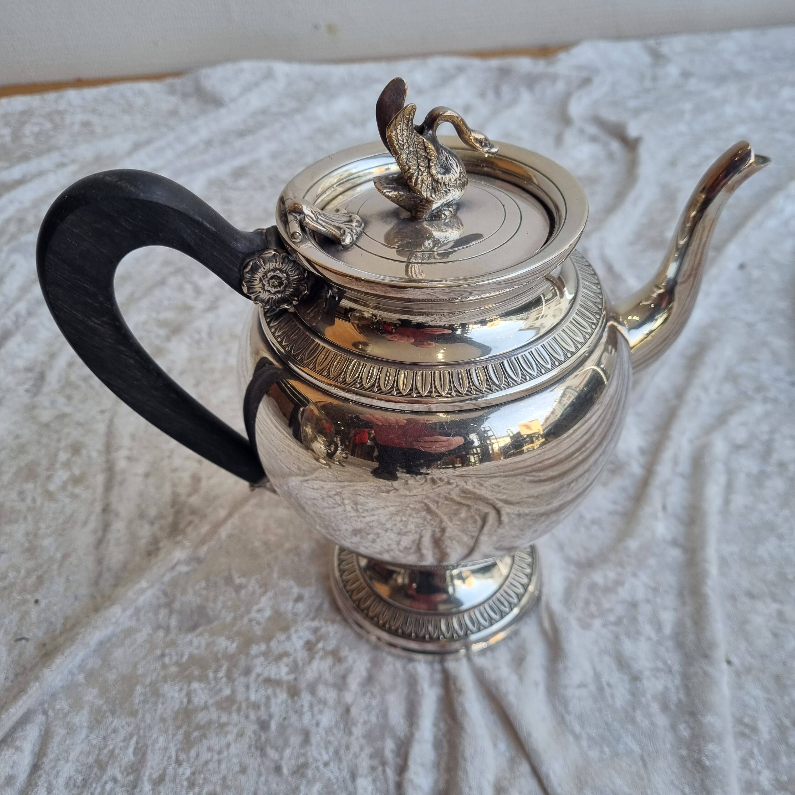 Empire silver tea and coffee set