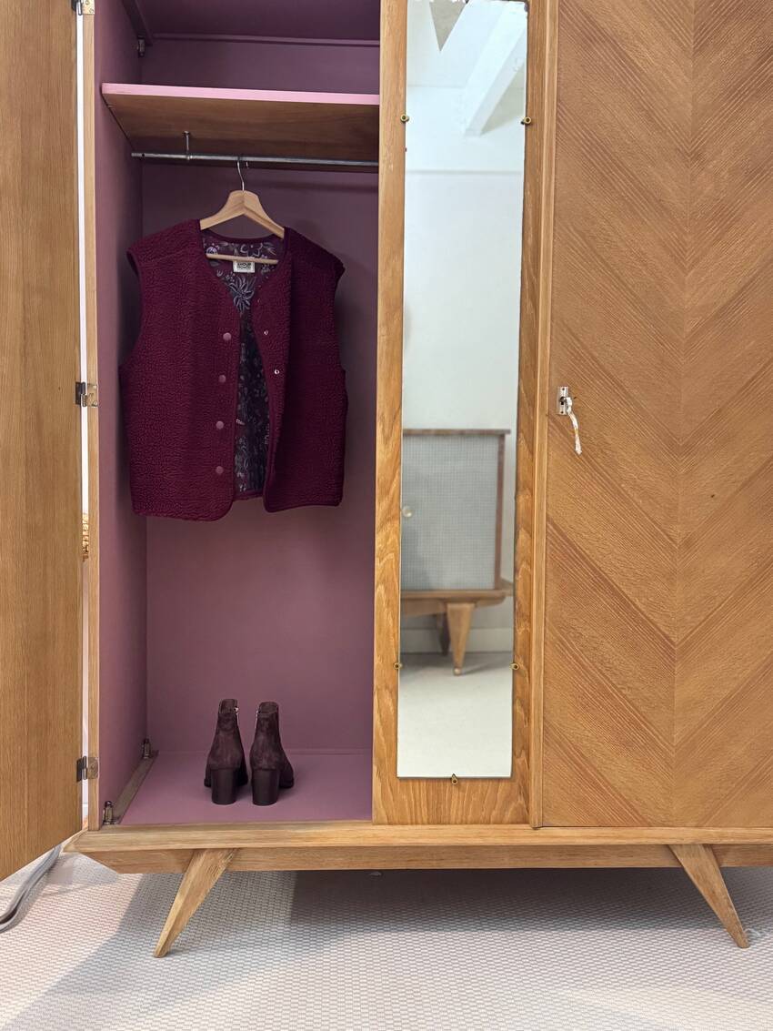 Restored vintage wardrobe