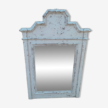 Small wooden mirror