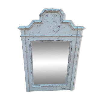 Small wooden mirror