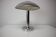 1930s Art Deco Chrome Plated Mushroom Table Lamp, Czechoslovakia