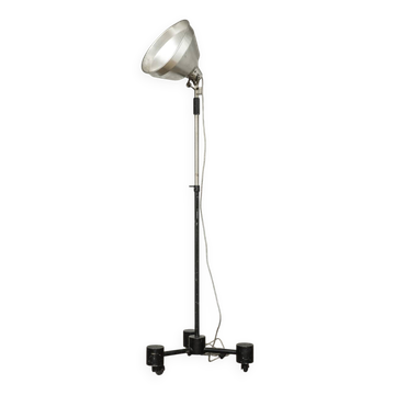 Authentic vintage industrial doctor's office medical floor lamp