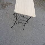 Side table magazines holder 70s