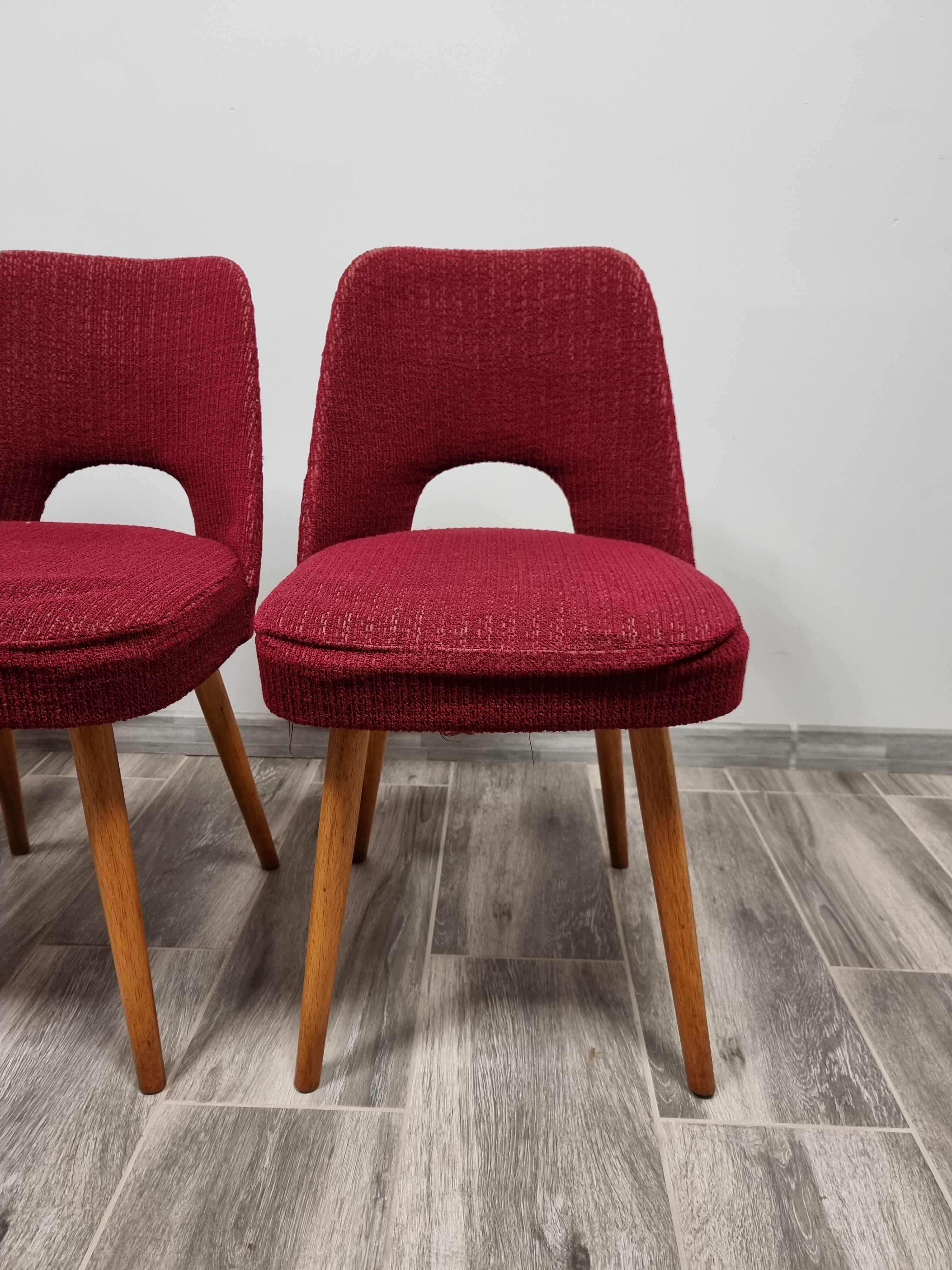 4 dining chairs by Oswald Haerdtl
