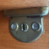 Vintage wardrobe with compass feet