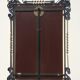 Miroir fer forgé " Hollywood Regency " 52 x 73 vintage 50s