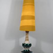 Dumler & Breiten West Germany ceramic floor lamp with new lampshade