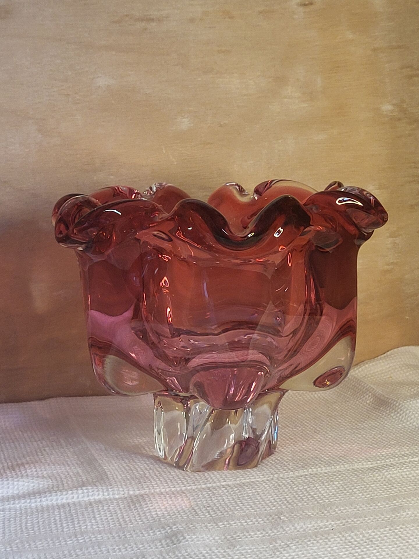 Bohemian crystal cup