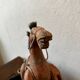 Wooden puppet horse