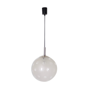 suspension globe en verre