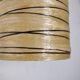 Resin and rope wall light by Accolay, France, 1970s